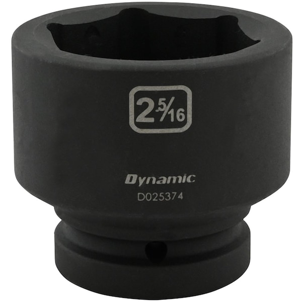 1" Drive Standard Socket, Black Phosphate, Tools 2-5/16" X 1" Drive, 6 Point Standard Length